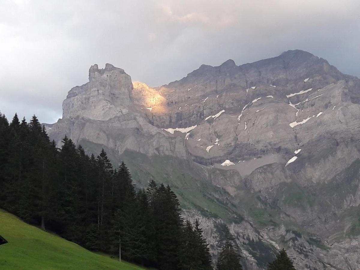 Bed and Breakfast Ferien In Der Bergwelt Von Adelboden Exteriér fotografie